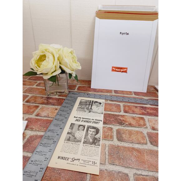 1950 Windex Read Why Happy Housewives Are Switching Back to Windex Vtg Print Ad - Picture 6 of 7